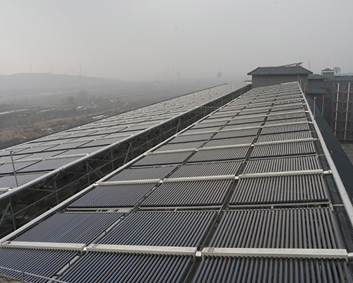 山西天洁公司太阳能热水工程上水注意什么？