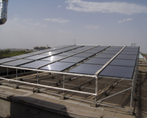 山西农业大学23栋学生公寓太阳能热水系统设备（163吨）