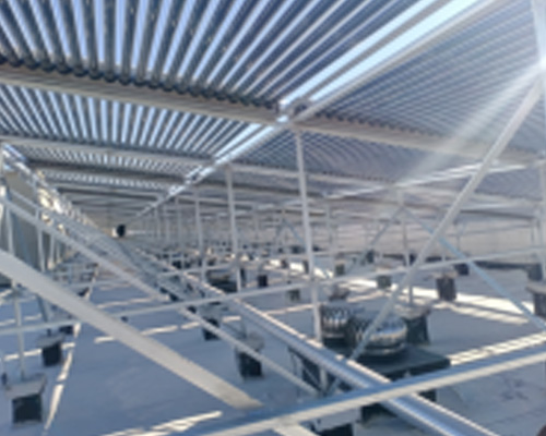 太原市致远实验中学校教师公寓太阳能热水系统设备（50吨）